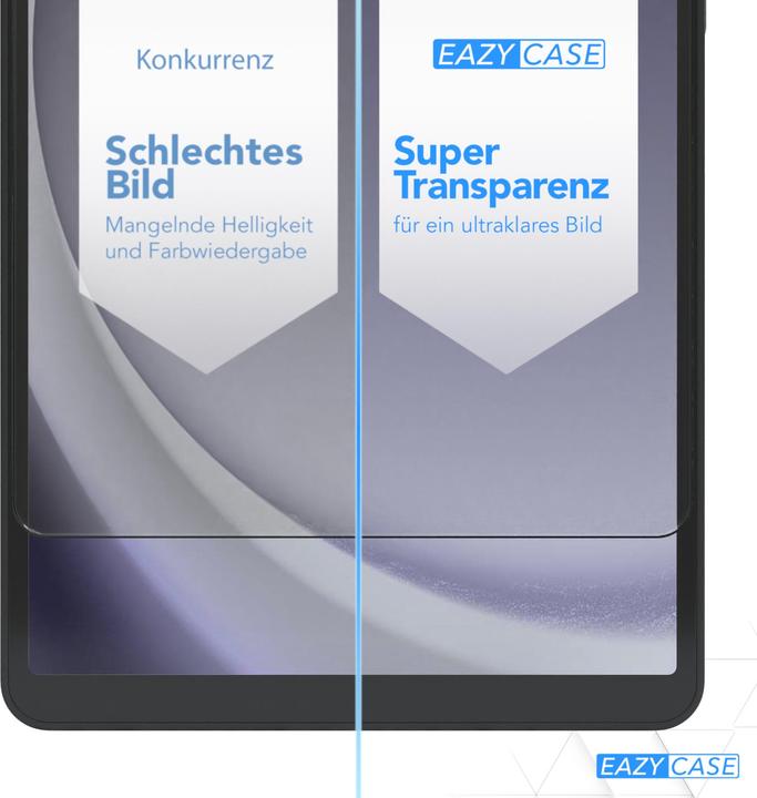 Actual product image EAZY CASE Tablet Schutzglas für Samsung Galaxy Tab A9 (1 pcs., Samsung Galaxy Tab A9)