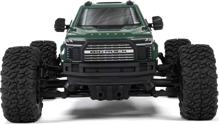 Immagine prodotto Arrma Monster Truck Big Rock BLX 223S, Grün ARTR, 1:10 (ARR Quasi lettura a corredo)