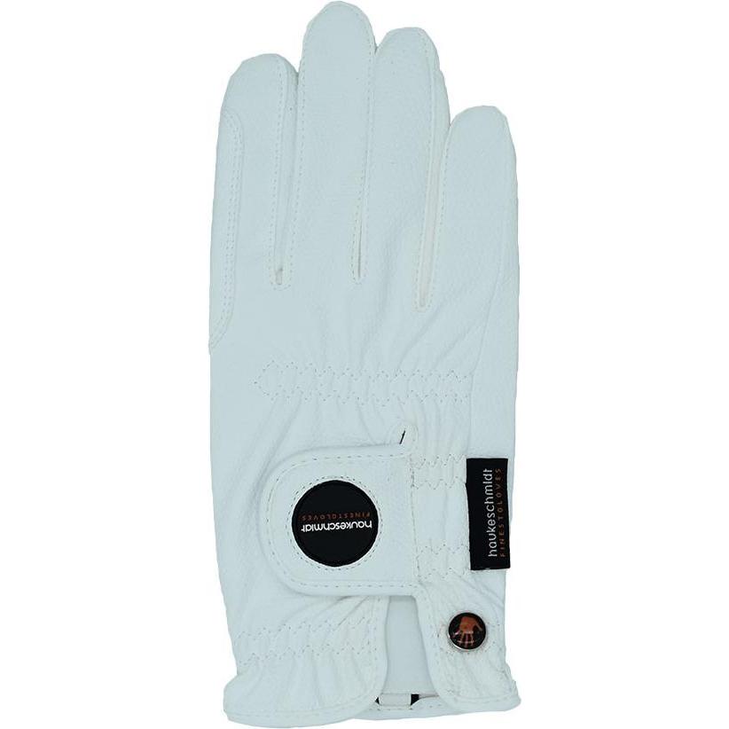 Haukeschmidt, Herren, Handschuhe, reithandschuhe a touch o class, Weiss, (8)