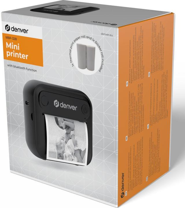Actual product image Denver BT Printer (Thermal printing, Black and white)