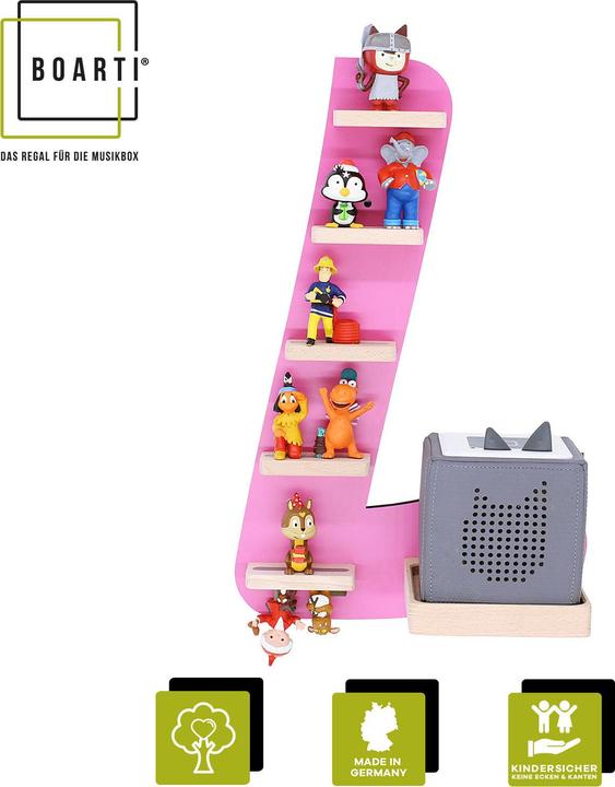 Image du produit VCM Étagère lettre L pour Toniebox Tonies