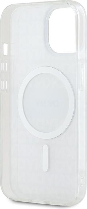 Produktbild DKNY PC/TPU Repeat Pattern Tonal Stripe Magsafe Case for iPhone 14 Beige (Apple iPhone 14)