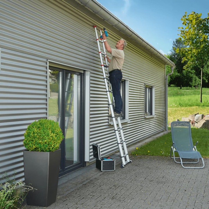 Actual product image Hailo Telescopic ladder Flexline 320 (Single ladder, 99 cm)