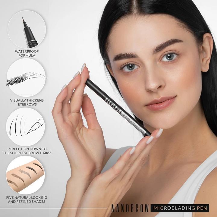 Actual product image Nanobrow - Microblading Pen Dark Brown (Dark Brown)