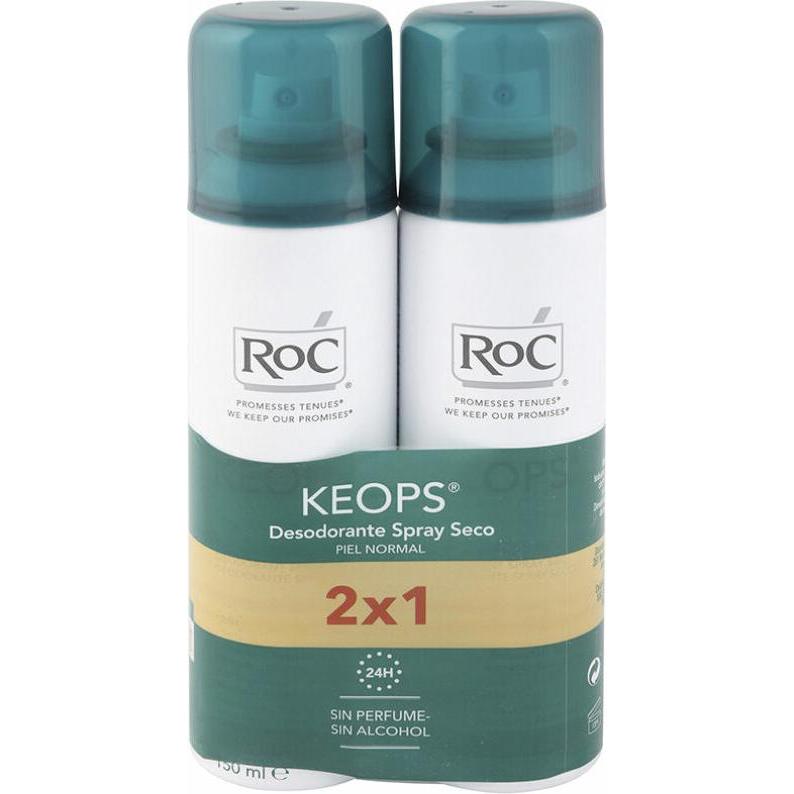 Thumbnail - Roc, Deo, keops spray seco 2x150ml (Spray, 150 ml)