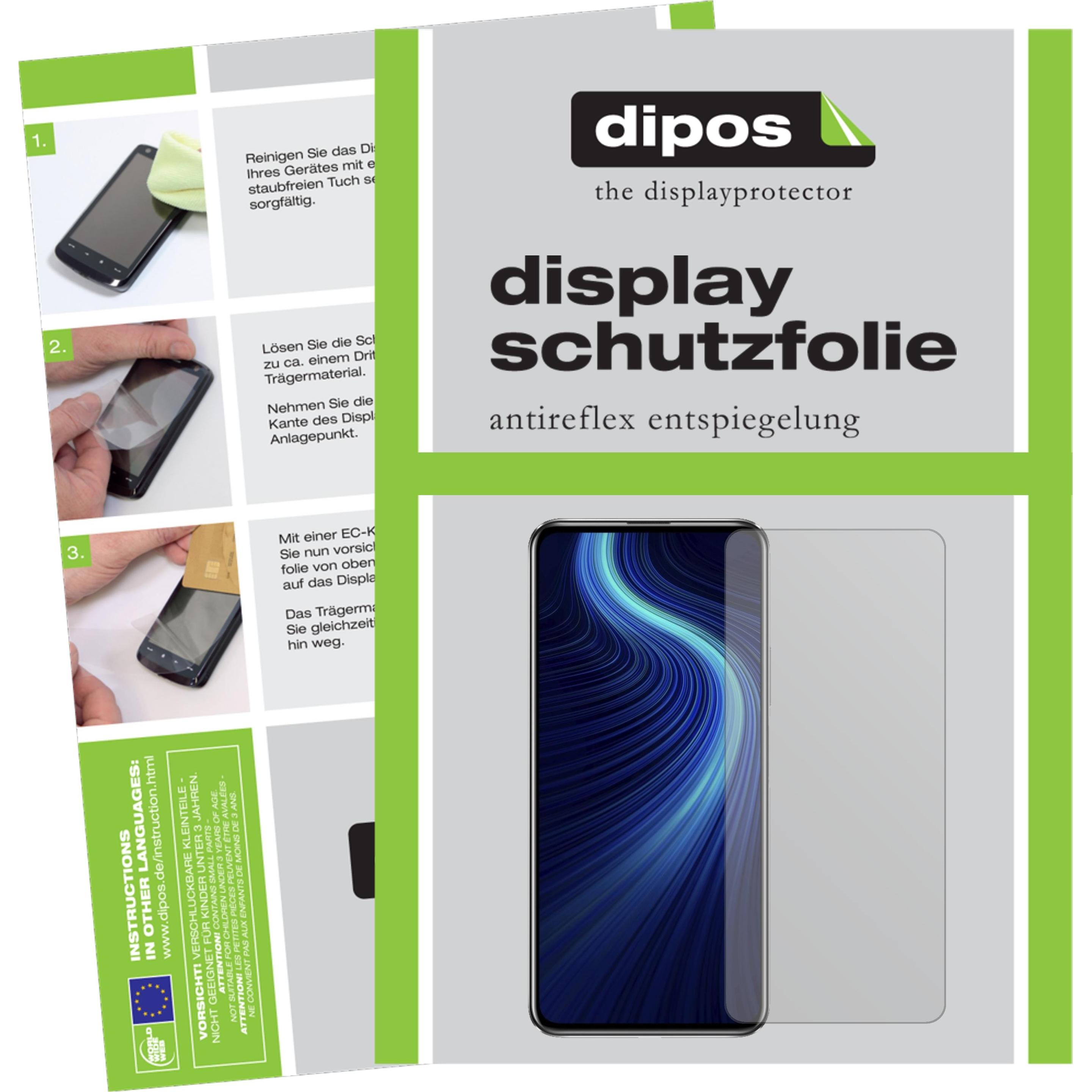 Thumbnail - Dipos Displayschutzfolie Antireflex (5 Stück, Honor X10 5G), Smartphone Schutzfolie, Transparent