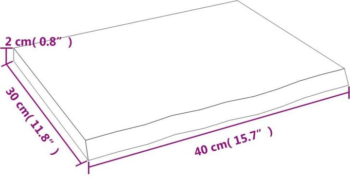 Immagine prodotto vidaXL Lian (40 x 30 x 2 cm)
