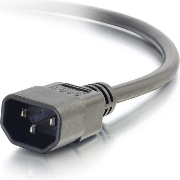 Image du produit C2G Câble d'alimentation - IEC 60320 C14 à IEC (3 m, C14)