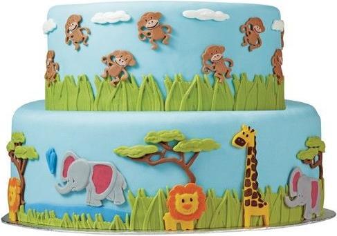 Produktbild Wilton Dschungel Tiere