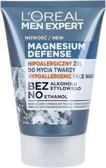 Immagine prodotto L'Oréal Paris L'Oreal Men Expert Magnesium Defence Face Wash Gel ipoallergenico 100Ml (Gel detergente, 100 ml)
