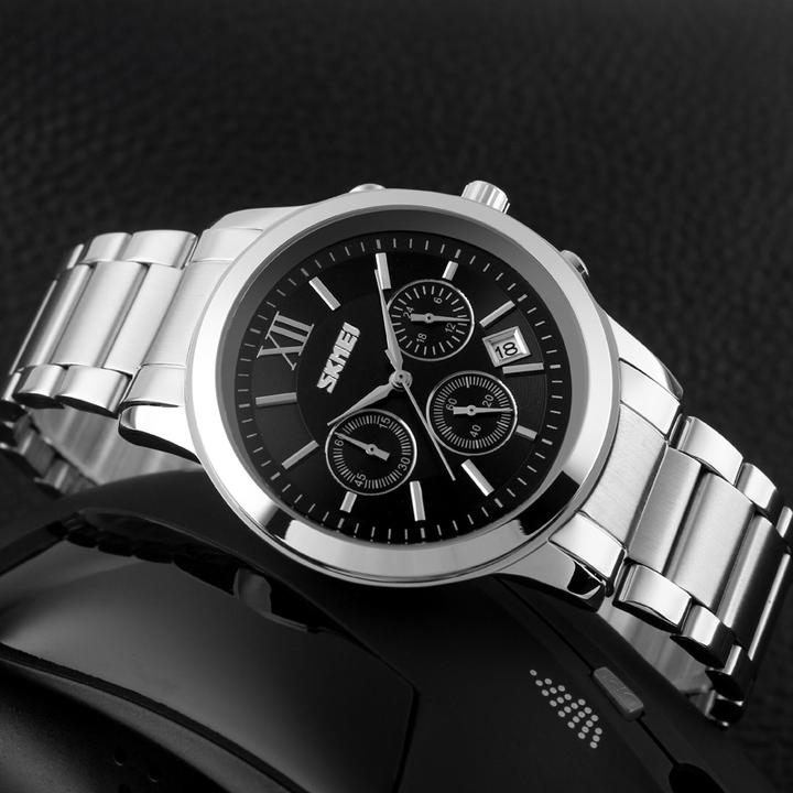 Produktbild Skmei 9097BK Herrenuhr + BOX (Analoguhr, 43 mm)