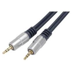 Thumbnail - Shiverpeaks sp-PROFESSIONAL Audio-Kabel 10 m 3.5mm Blau (10 m, 3.5mm Klinke (AUX)), Audio Kabel