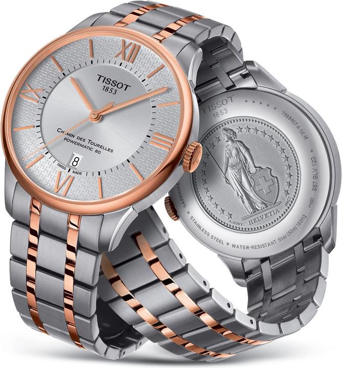 Immagine prodotto Tissot Chemin Des Tourelles Gand automatico (Orologio da polso analogico, 42 mm)
