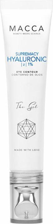 Actual product image Macca Cosmetics Macca Supremacy Hyaluronic Eye Cream 15ml (Eye Care Cream, 15 ml, Day, Night)