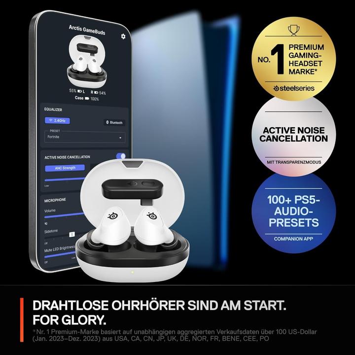 Image du produit SteelSeries Arctis Gamebuds (Sans fil)