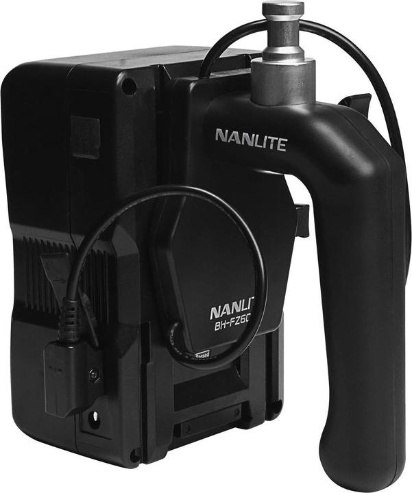 Image du produit Nanlite Support de batterie V-Mount pour Forza 60/60B (Poignée d'alimentation, Poignée)