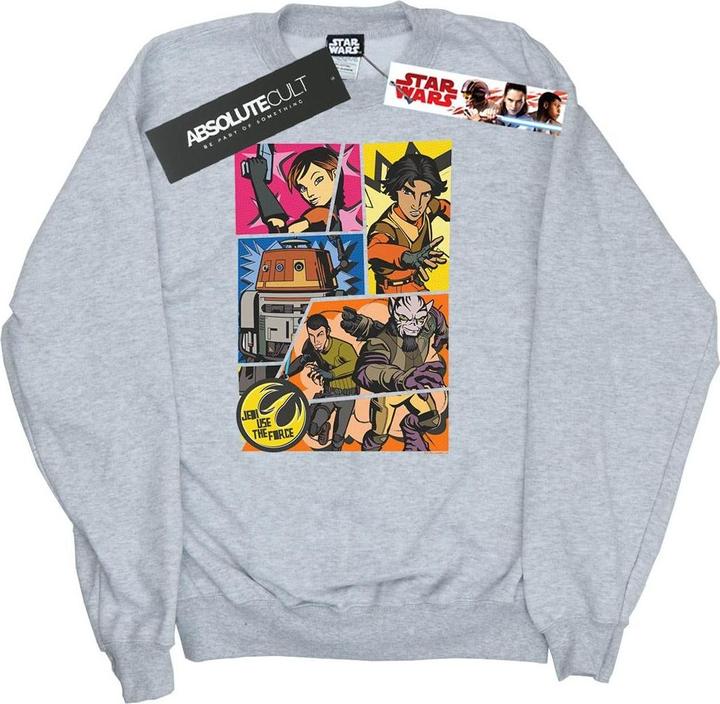 Produktbild Star Wars Rebels Comic Strip Sweatshirt Jungen (152, 158)