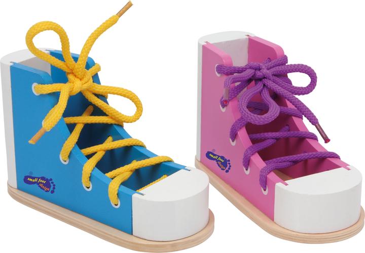 Produktbild small foot Bunte Fädelschuhe