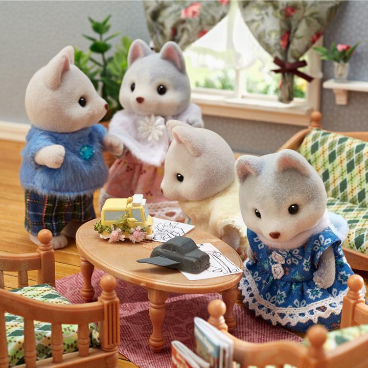 Image du produit Sylvanian Families Tandem Cycling Set -Husky
