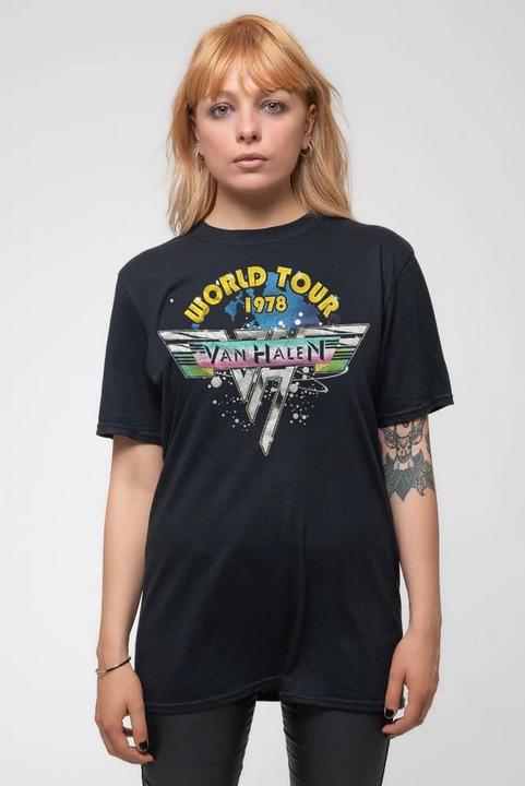 Produktbild Music Brand TShirt Erwachsene World Tour '78 (M)