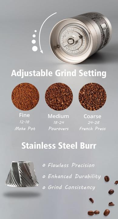 Produktbild 1Zpresso Manuelle Kaffeemühle Q in Reisegrösse