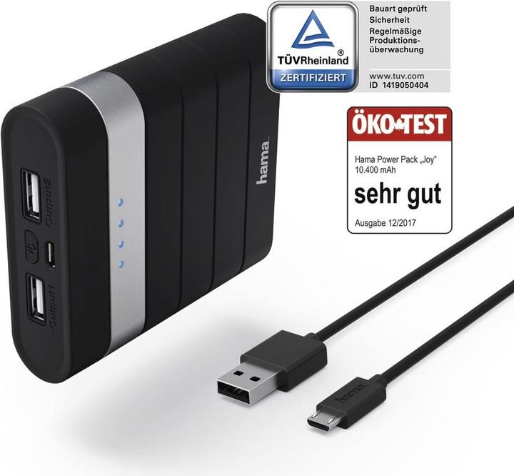 Produktbild Hama Joy (10400 mAh, 10.50 W, 38.48 Wh)