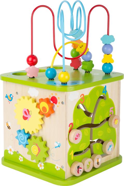 Actual product image small foot Motor world with ball track
