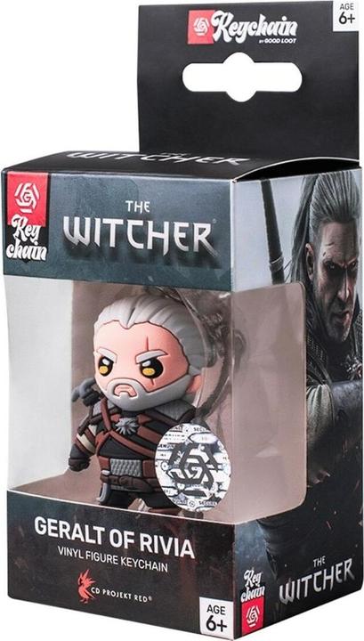 Actual product image Good Loot The Witcher Geralt of Rivia 3D Keychain