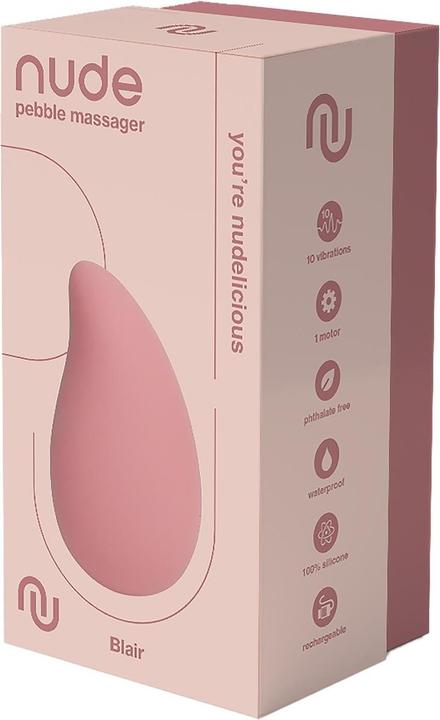 Productafbeelding Dream Toys Naakt Reis Massager Rood 13,97 cm