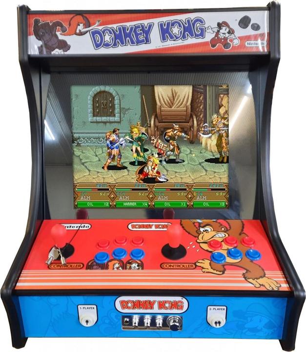 Actual product image Video Bartop "Donkey Kong", 19" TFT, horiz. Pandora DX 3000 Games