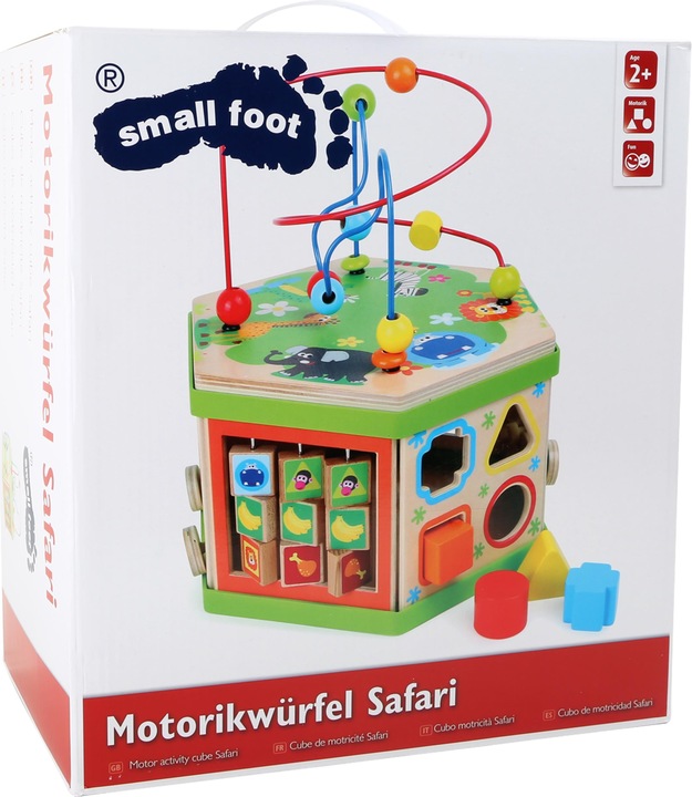 small foot Safari en cube motorisé