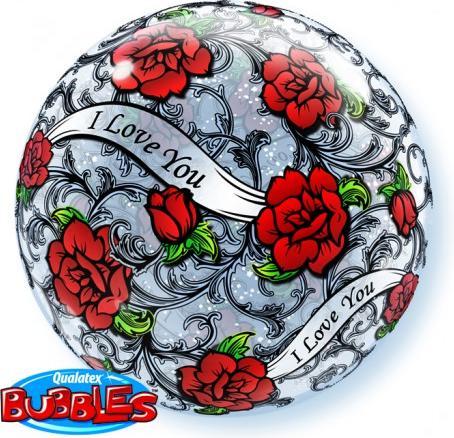 Qualatex Love Roses (1 x)