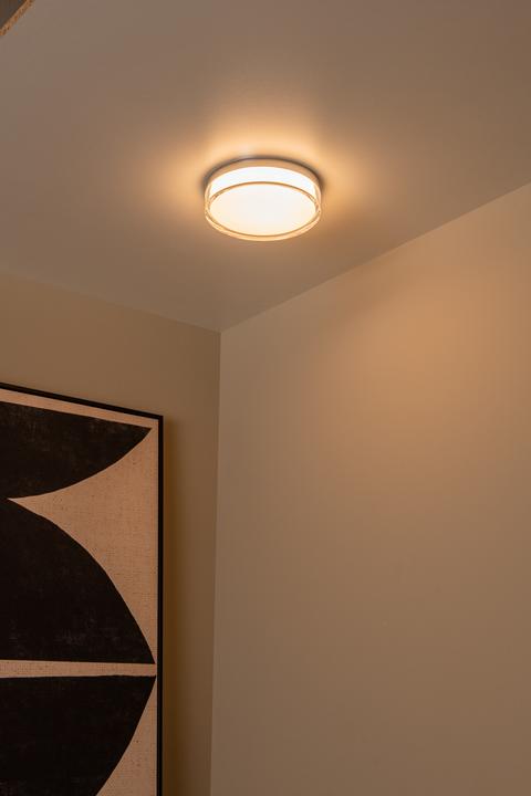 Immagine prodotto Lucide PLANO LED Deckenleuchte 11W dimmbar IP44 Steuerbare Lichtfarbe Modern Opal 78151/12/61