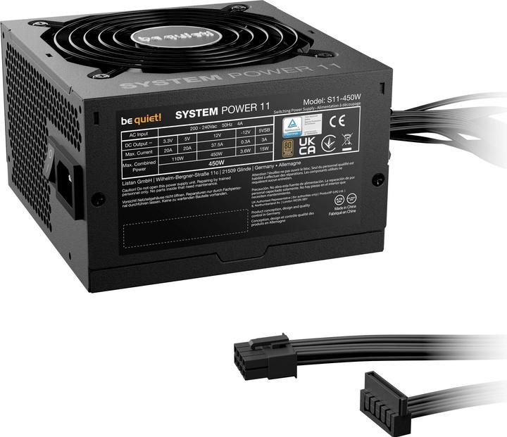 Actual product image be quiet! System Power 11 (450 W)