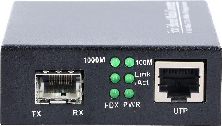 Image du produit Extralink SEDIR FIBER ETHERNET MEDIA CONVERTER 1X SFP 1X RJ45 - MC220 - convertisseur - fibre optique (FO)