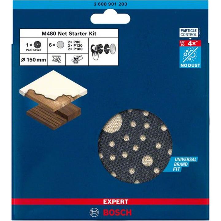 Actual product image Bosch Professional Zubehör Expert M480 starter set (80, 120, 180)