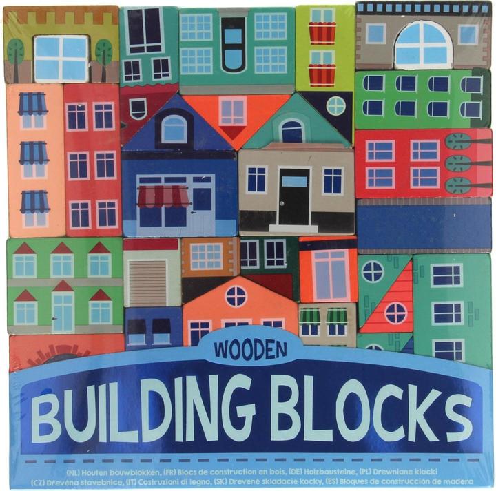Actual product image Wins Holland Wooden blocks City