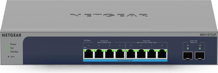 Actual product image Netgear MS510TXUP 8-PORT POE++ + (8 ports)