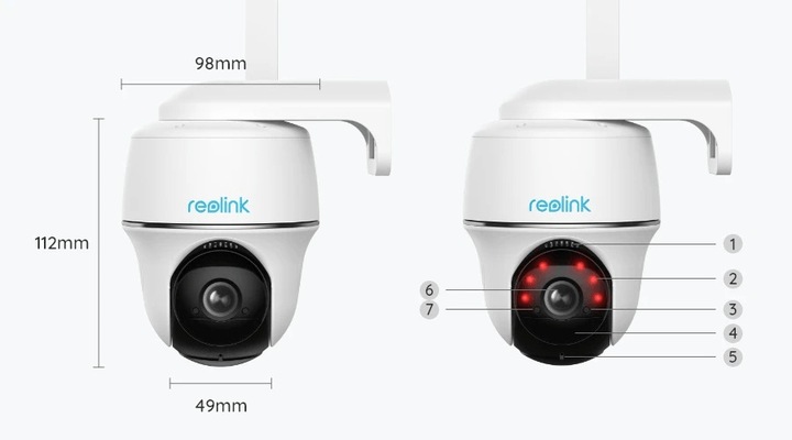 Actual product image Reolink Go PT Plus + Solar Panel (2560 x 1440 Pixels)