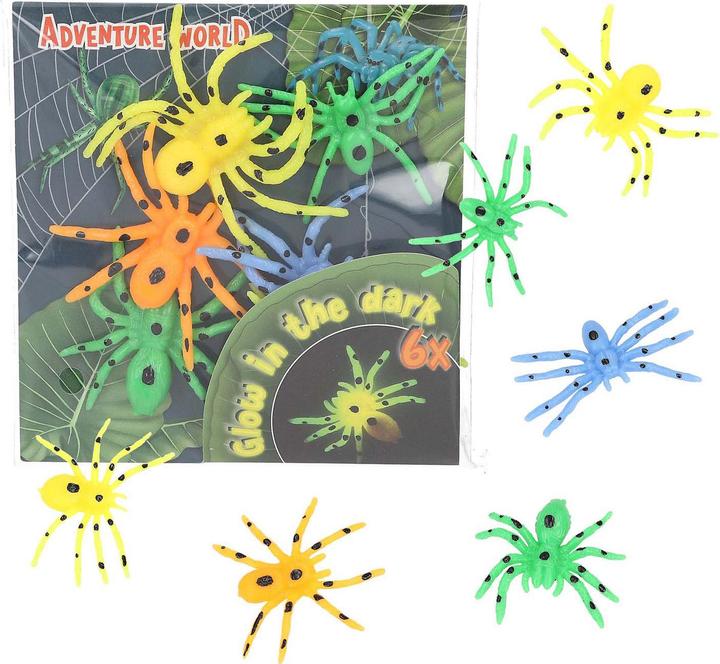 Produktbild Magni DEPESCHE DINO World Spinnen Glow in the dark 6 Stück