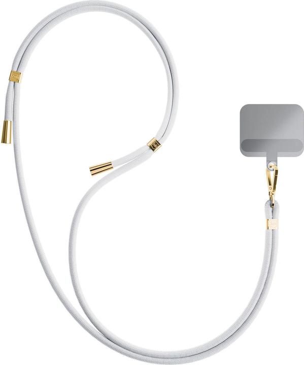 Produktbild 3MK EasyClip White (gold) Smycz do telefonu