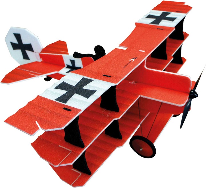 Produktbild RC Factory RC-Factory Crack FOKKER Dr.1 Triplane Red Baron LITE series (Kunstflug)