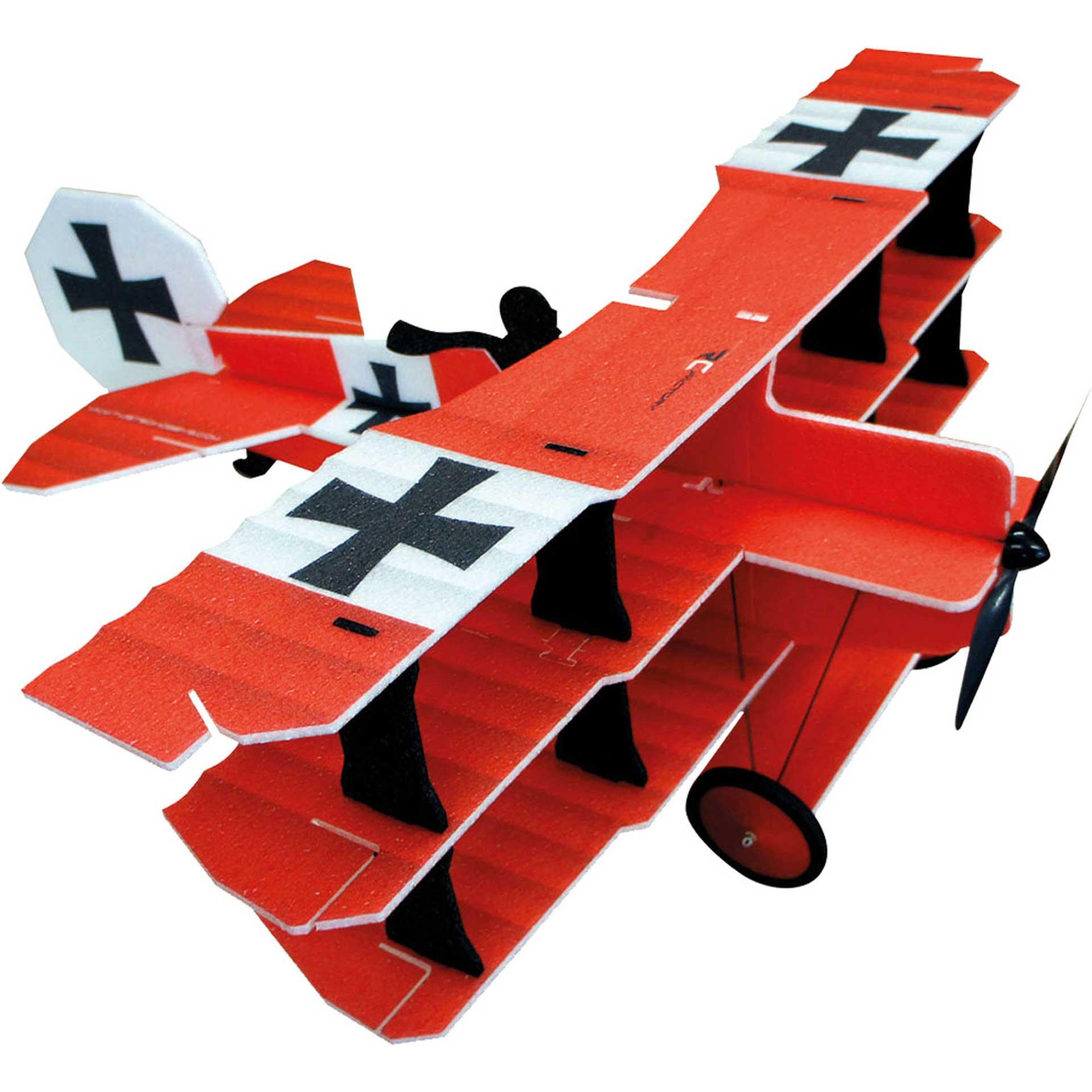 RC Factory RC-Factory Crack FOKKER Dr.1 Triplane Red Baron LITE series (Kunstflug)