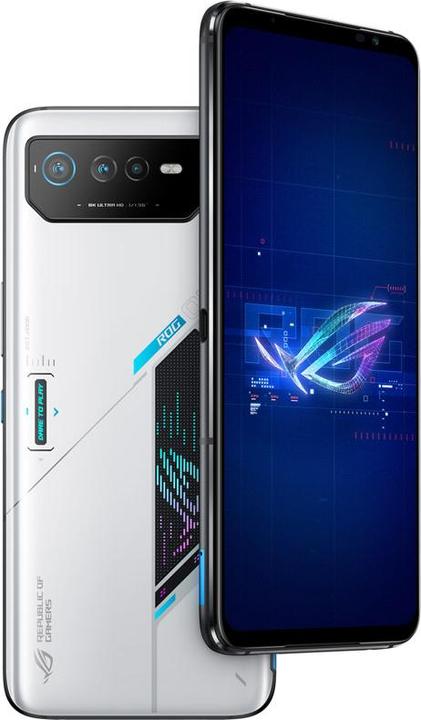 Image du produit ASUS ROG Phone 6 (512 Go, Storm White, 6.78", Double SIM, 5G)