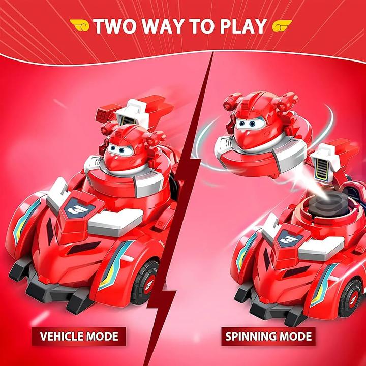 Produktbild Alpha Toys Spinning Jett & Fahrzeug