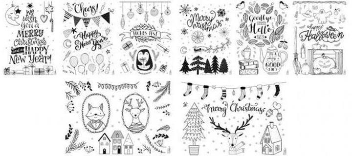 Actual product image Folia Window pictures Templates