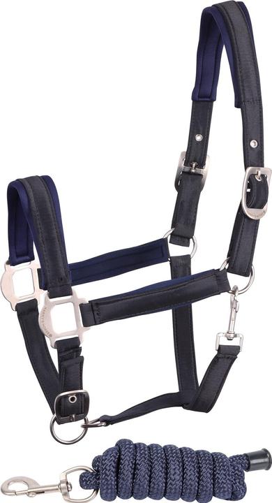 Immagine prodotto Harry's Horse Set di cavezza e guinzaglio in raso