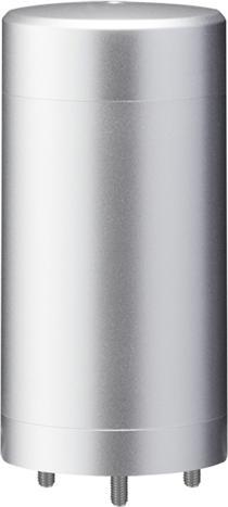 Patlite LED Signal Tower Base No Flash/Buzz Silv