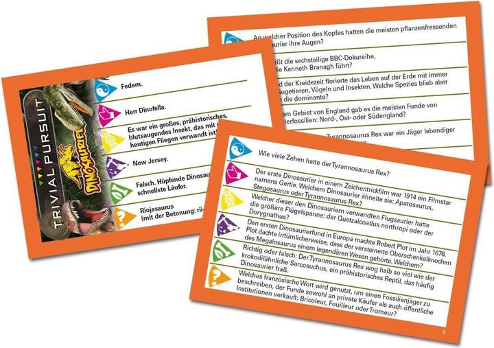Actual product image Hasbro Trivial Pursuit Dinosaurier (German)