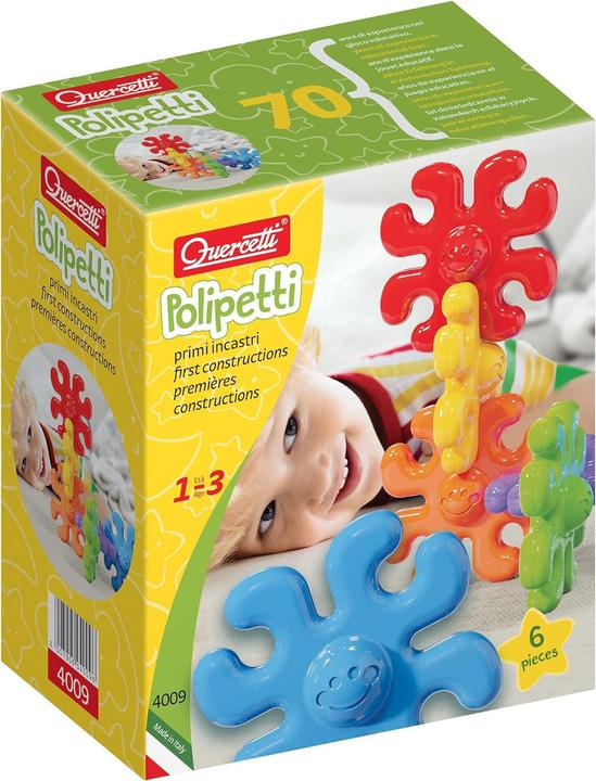 Actual product image Quercetti Building forms octopus